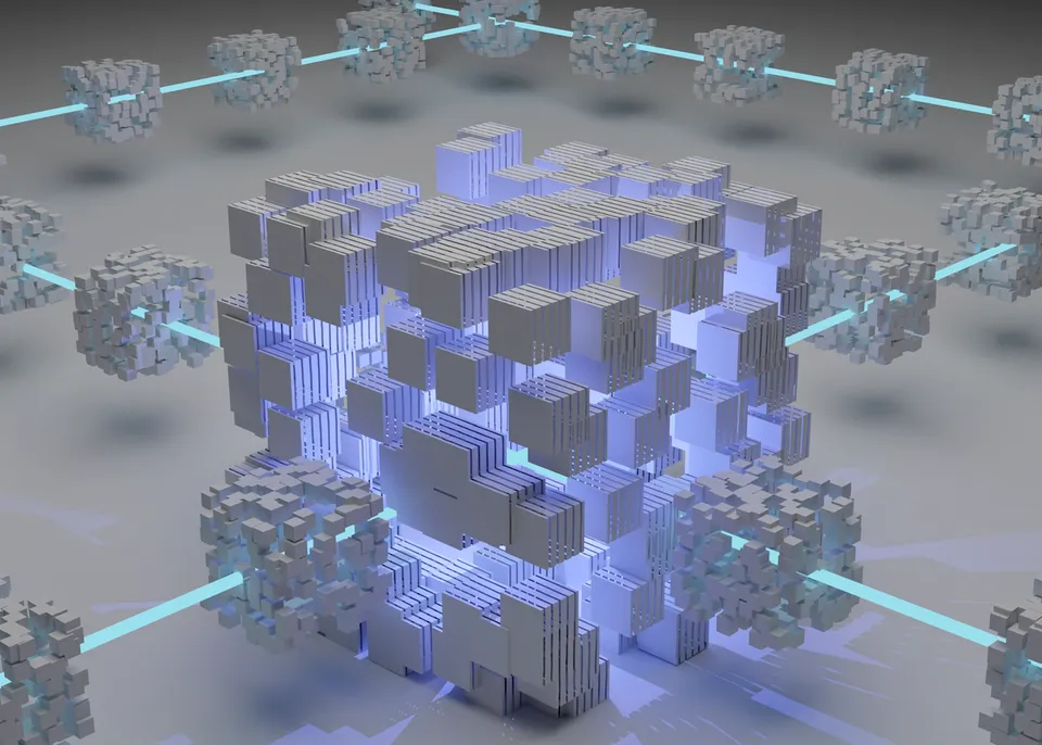 blockchain representation image